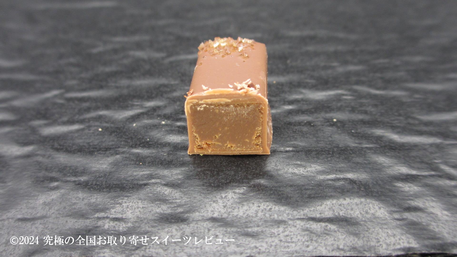 キャラメロの断面の画像